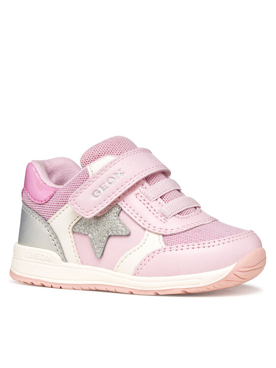 Geox Sneakersy Geox B Rishon Girl B560LA 0BCEW C0514 Różowy