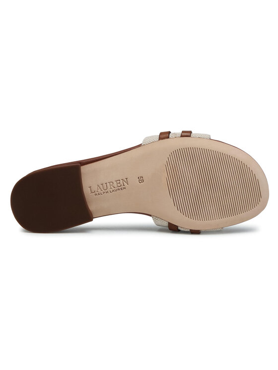LAUREN RALPH LAUREN Natikače LAUREN RALPH LAUREN Alegra 802826823001 Bež