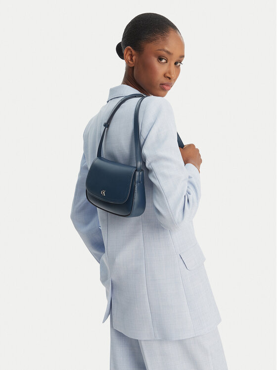 Calvin Klein Borsetta Calvin Klein Ck Flap Camera Bag LV04F3421G Blu scuro