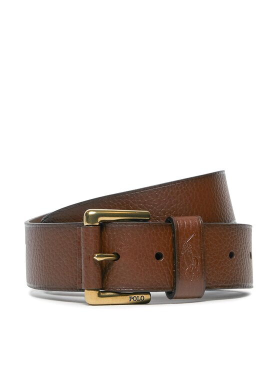 Polo Ralph Lauren Чоловічий ремінь Polo Ralph Lauren 405898669002 Коричневий