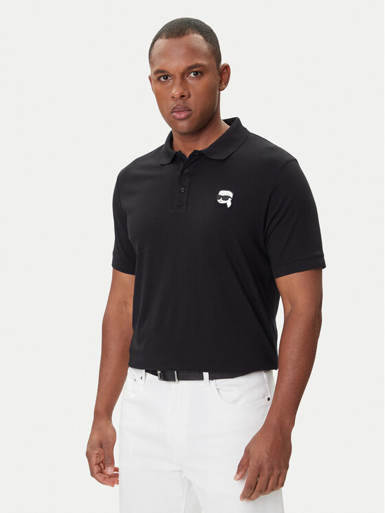 KARL LAGERFELD KARL LAGERFELD Polo 745710 500224 Negro Regular Fit