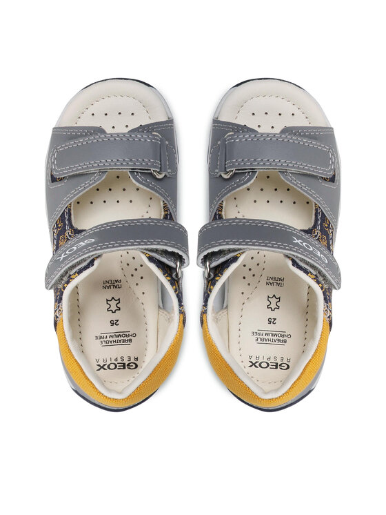 Geox Sandále Geox B S. Tapuz B. B B250XB 0BCAW C1F2Q Sivá