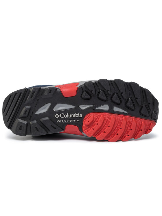 Columbia Παπούτσια πεζοπορίας Columbia Youth Firecamp Sledder 3 Wp By1202 Σκούρο μπλε