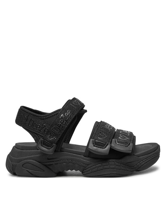 DeeZee Sandali DeeZee CSXP2056-02 Črna
