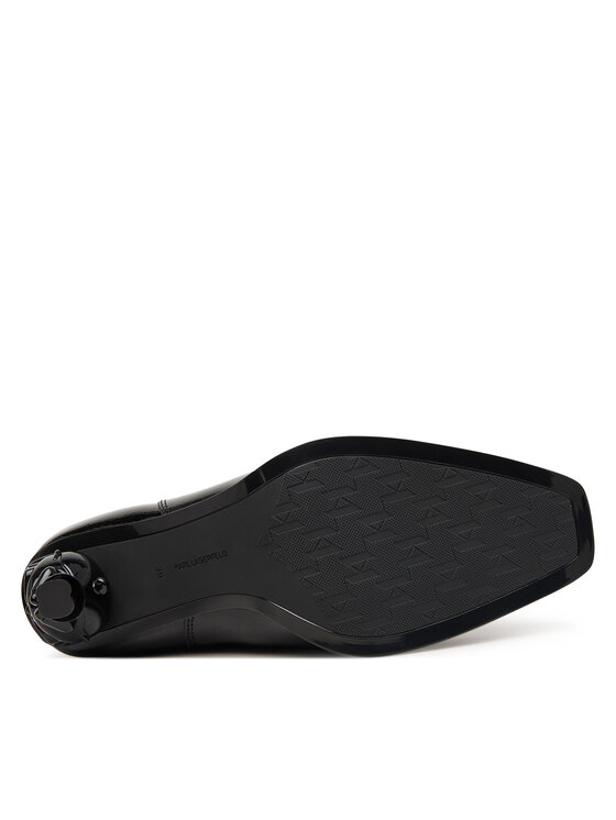 KARL LAGERFELD Ботильйони KARL LAGERFELD Nft Heel KL39146 Чорний
