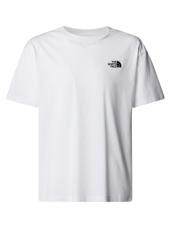 The North Face The North Face Camiseta Essential NF0A8EFP Blanco Relaxed Fit