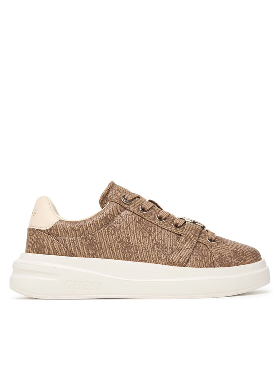 Guess Sneakersy Guess FLFEZ2 FAL12 Brązowy