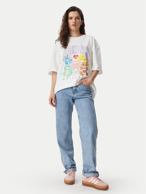adidas adidas Camiseta Care Bears KR1480 Blanco Oversize
