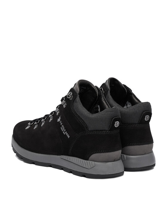 U.S. Polo Assn. Черевики U.S. Polo Assn. EO-VENTUR001M/ELN1 Чорний