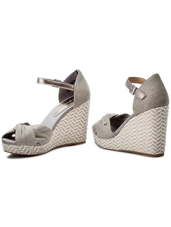 Tommy Hilfiger Еспадрили Tommy Hilfiger Elena 3D FW0FW01079 Light Grey 007