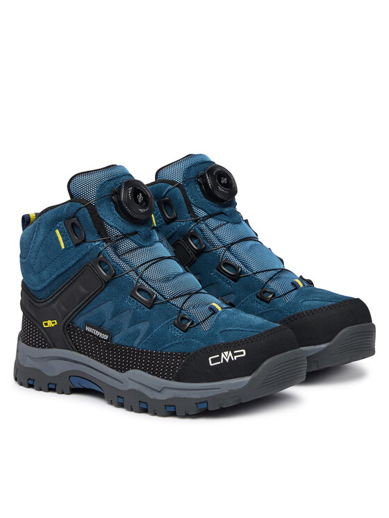 CMP Туристически CMP Kids Kiruna Mid Fitgo Fleece Wp 3Q57894 Син