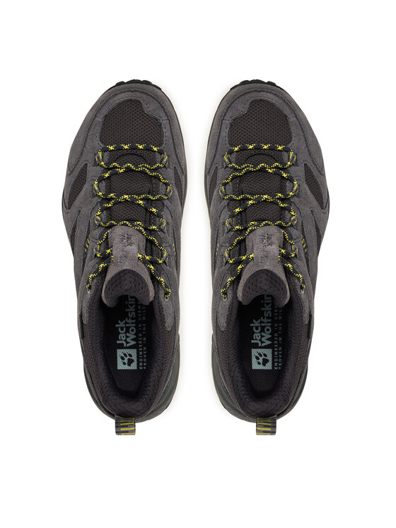 Jack Wolfskin Трекінгові черевики Jack Wolfskin Vojo Tour Texapore Low A62070 Сірий