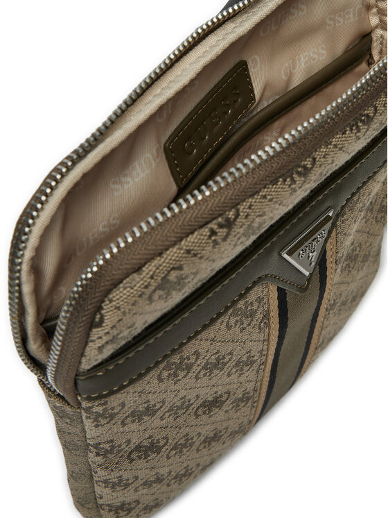 Guess Geantă crossover Guess HMMIST P5123 Kaki