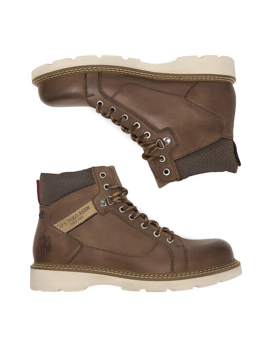 U.S. Polo Assn. Botines planos U.S. Polo Assn. EO-PATRIZ003M/ELN1 Marrón