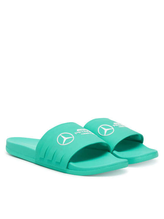 adidas Natikači adidas Mercedes - AMG Petronas Formula One Team adilette JR1071 Turkizna