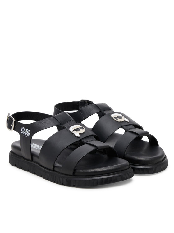 Karl Lagerfeld Kids Szandál Karl Lagerfeld Kids Z30372 S Fekete