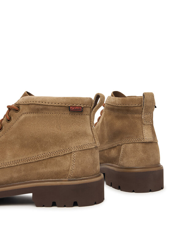 Clarks Ghete Clarks Cleyhill Hi 26320158 Bej închis