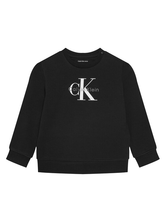 Calvin Klein Jeans Calvin Klein Jeans Pulóver, blúz és nadrág szett Monogram IN0IN00336 Fekete Regular Fit