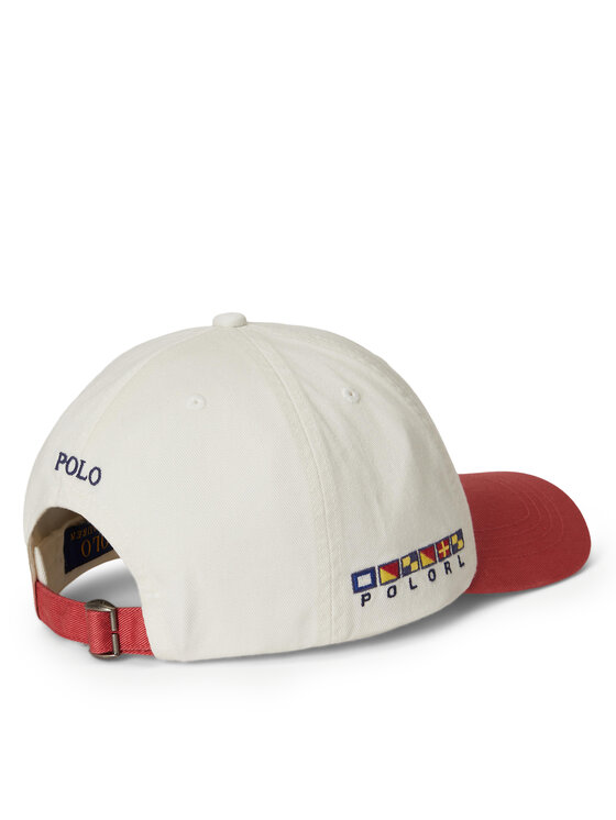 Polo Ralph Lauren Czapka z daszkiem Polo Ralph Lauren 322B13854001 Biały