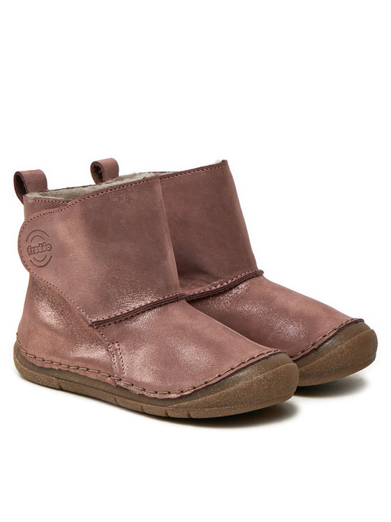 Froddo Kozačky Froddo Paix Up Winter Boots G2160082-6 S Růžová