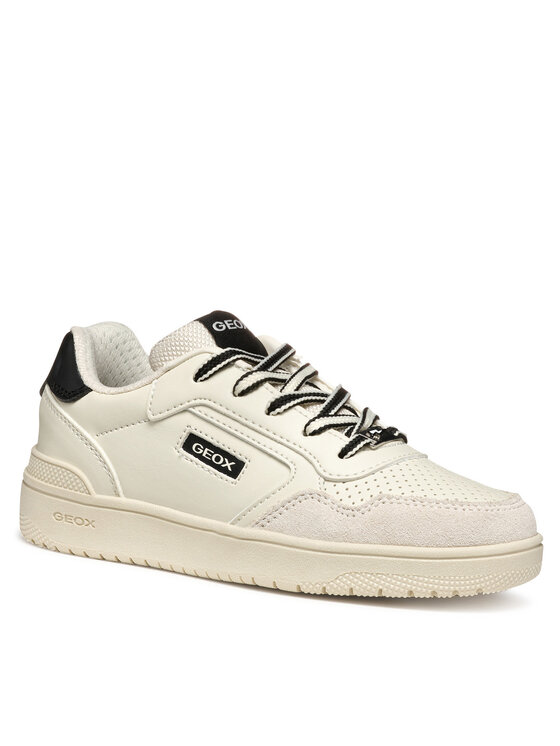 Geox Laisvalaikio batai Geox J Washiba J55LQD 5422 C1000 M Balta
