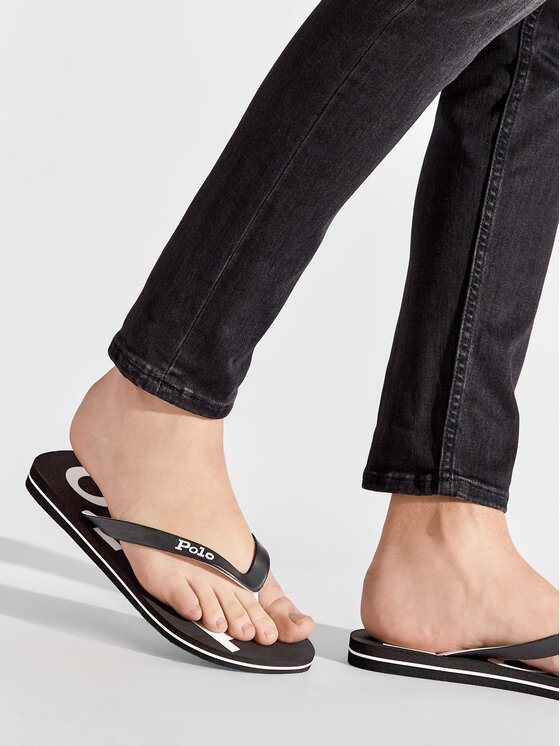 Polo Ralph Lauren Čības uz pirksta Polo Ralph Lauren Bolt 816830672004 Melns