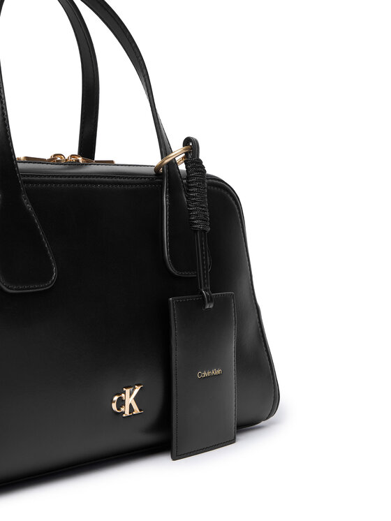Calvin Klein Θήκη πιστωτικών καρτών Calvin Klein Foil Logo Lacing Cardcase Charm LV04F1259G Μαύρο