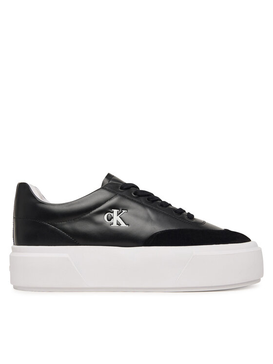 Calvin Klein Sneakers Calvin Klein Flatform Lace Up Tcap Lth-Su HW0HW03438 Negru