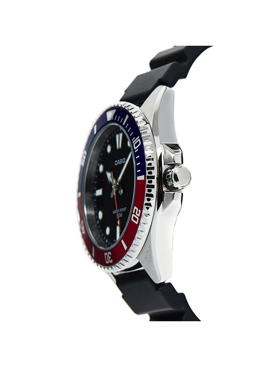 Casio Ročna ura Casio MDV-10-1A2VEF Črna
