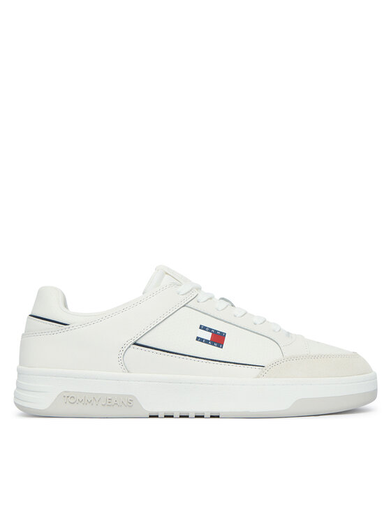 Tommy Jeans Snīkeri Tommy Jeans Basket EM0EM01792 Balts