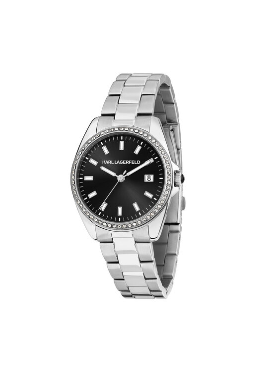 KARL LAGERFELD Laikrodis KARL LAGERFELD R0553101511 Sidabrinė