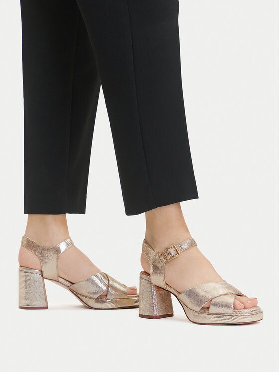 Clarks Basutės Clarks Ritzy75 Rae 26181303 Auksinė