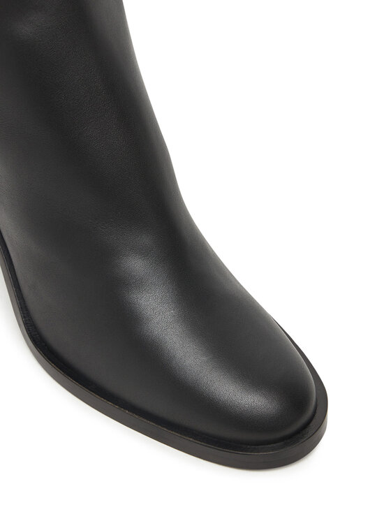 Max Mara Botki Max Mara Midiboot80 25247960726 Czarny