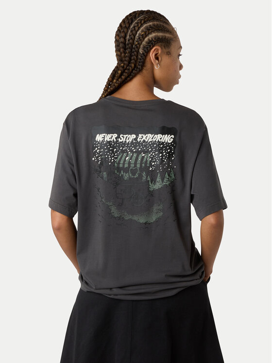 The North Face The North Face Camiseta Powder Days NF0A8E4D Gris Relaxed Fit