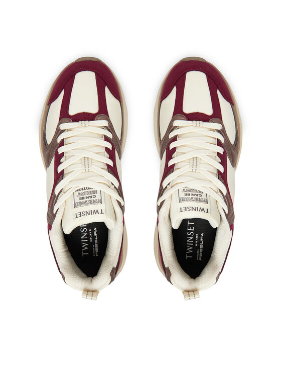 TWINSET Superge TWINSET 252TCP01C Bordo rdeča