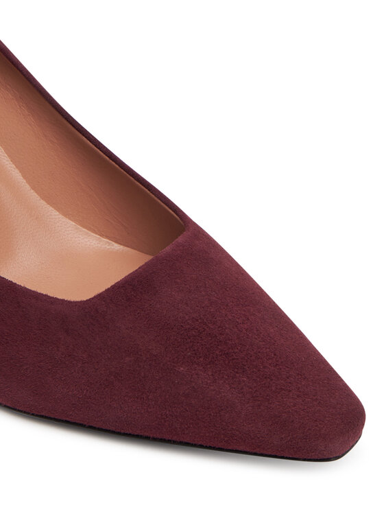 Pollini Pantofi cu toc subțire Pollini SA10257M0NTA0561 Vișiniu