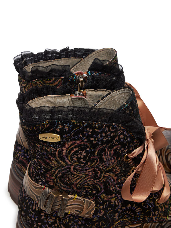 Laura Vita Členková obuv Laura Vita Kouleo 47 Hnedá