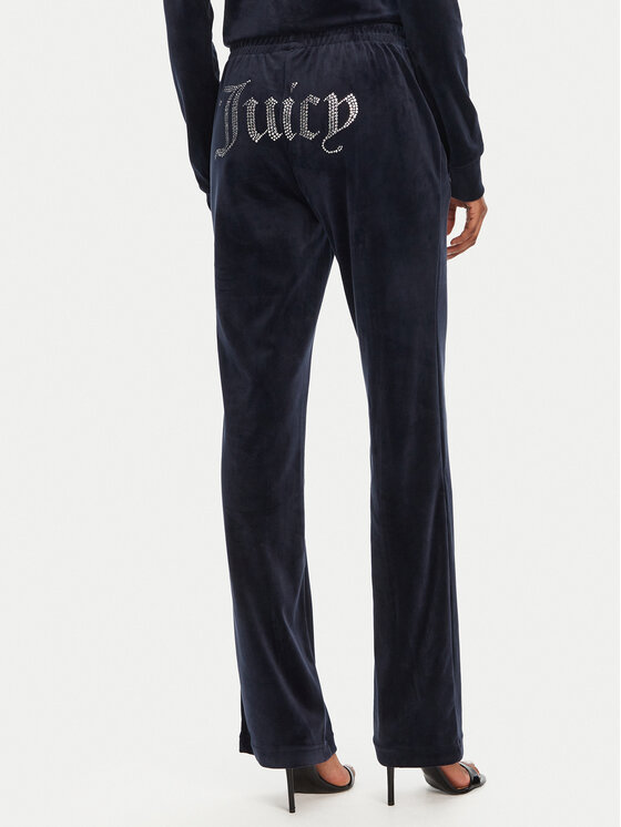 Juicy Couture Juicy Couture Pantaloni da tuta Tina JCAPW045 Blu scuro Regular Fit