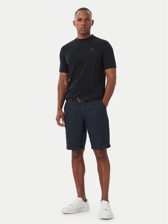 KARL LAGERFELD KARL LAGERFELD Camiseta 755750 562221 Azul marino Regular Fit