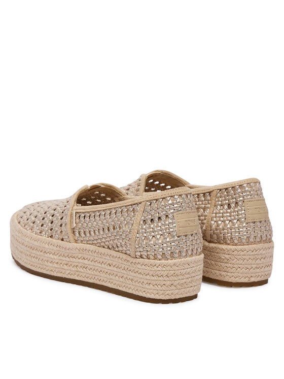 Toms Еспадрильї Toms Valencia 10021921 Золотий