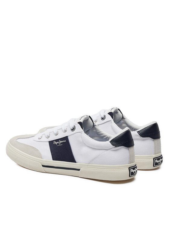 Pepe Jeans Снікерcи Pepe Jeans Kenton Strap M PMS31042 Білий