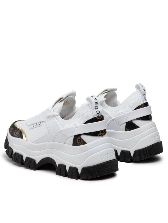 Guess Sneakersy Guess Braydin FL8BYD SMF12 Biały