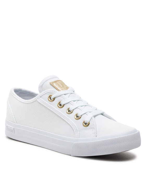 Lee Πάνινα παπούτσια Lee Ava C Women Low 50241019.1FG Λευκό