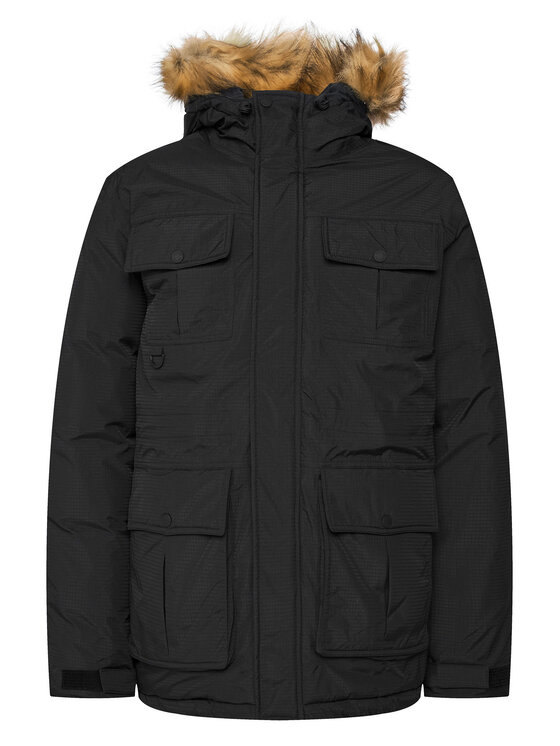 Hunter Hunter Parka Angus HARM0018252 Fekete Regular Fit
