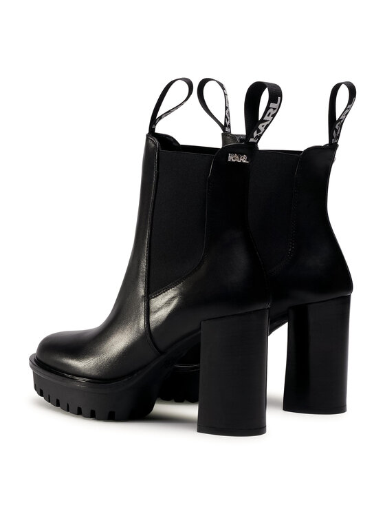 KARL LAGERFELD Ботильйони KARL LAGERFELD KL30166 Чорний