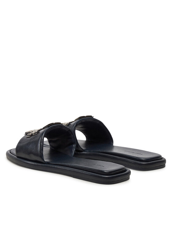Tory Burch Ciabatte Tory Burch Double T Deco Sport 158768 Nero