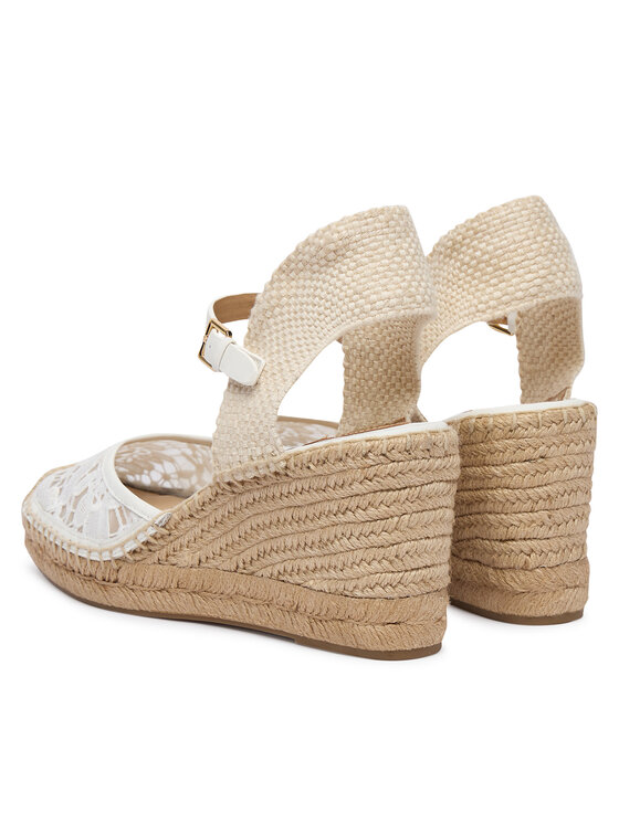 LAUREN RALPH LAUREN Espadryle LAUREN RALPH LAUREN 802P06403001 Biały