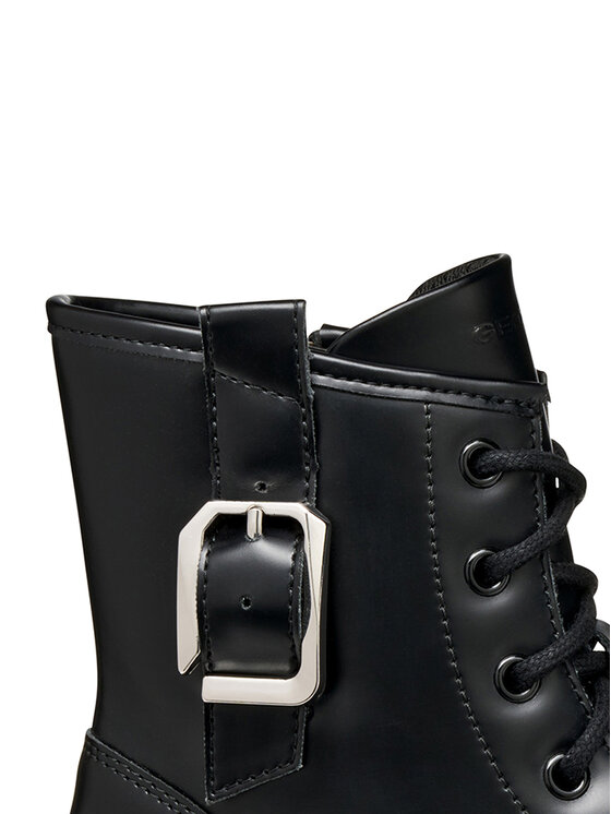 Geox Polokozačky Geox J Maquinnens J56M6C 000CN C9999 D Černá