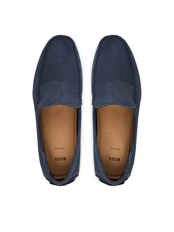 BOSS Mokasíny BOSS Noel 50548116 Tmavomodrá