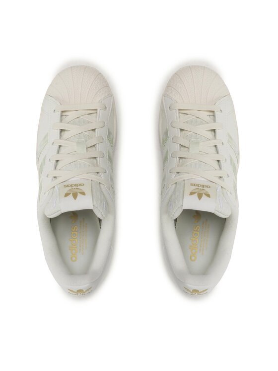 adidas Сникърси adidas Superstar Vegan Shoes HQ6668 Екрю